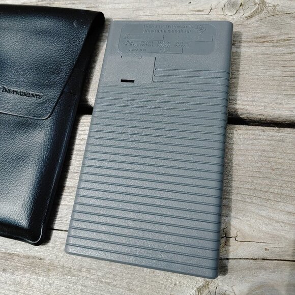 Texas Instruments TI-20-II LTA1984 Vintage Calculator 0222306 With Case WORKS - Picture 3 of 5